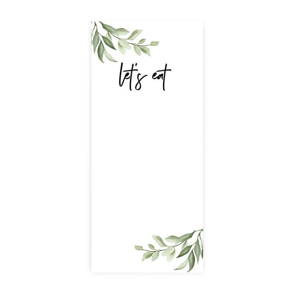 Koyal Wholesale Greenery Printable Wedding Paper Menu Cards for DIY Printer, Pack of 52