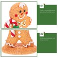 thumbnail image 5 of unbranded Adorno Decorativo De De Jengibre En Resina Chocolate Para Celebraciones Navideñas, 5 of 5