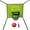 R2-Green, variant on Trampoline Basketball Hoop with Pump 1 Mini Ball Rotating Kids Basketball Ring for Trampolines Easy Install Universal Fit for Backyard Indoor Family Fun,Green