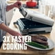 thumbnail image 5 of George Foreman sin Humo: Selección Inteligente Digital, Tamaño Familiar (4-6 Porciones), Acero Inoxidable, GRD6090B, 5 of 5