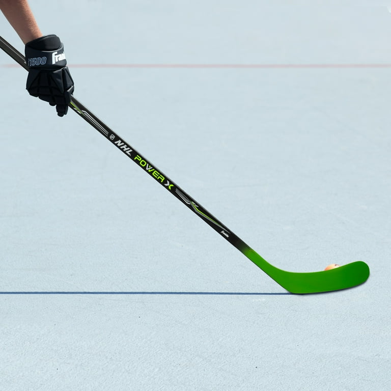 Franklin Sports Street Hockey Sticks - Power X Junior Street