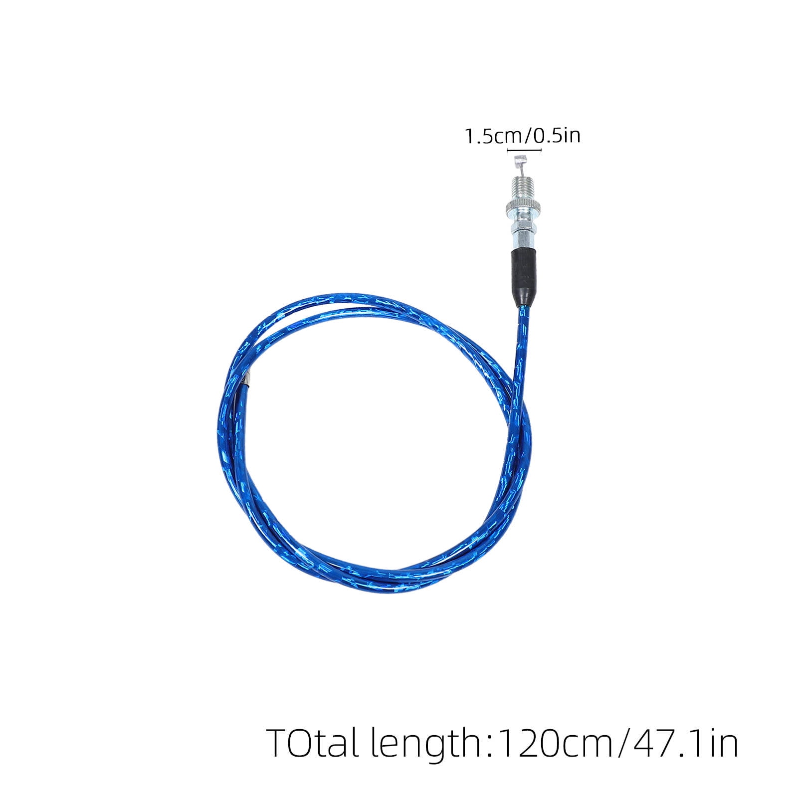 OFFIGAM 2-Pack Metal Replacement Throttle Cable Compatible with ATV, UTV, Go-Kart, and Dirt Bike Accessories