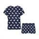 thumbnail image 3 of Conjunto de pijama corto para mujer con estampado de Scottish Terriers LKS3019, 3 of 4