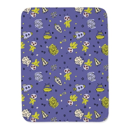 Space Dogs Pattern Blanket -Image by Shutterstock,