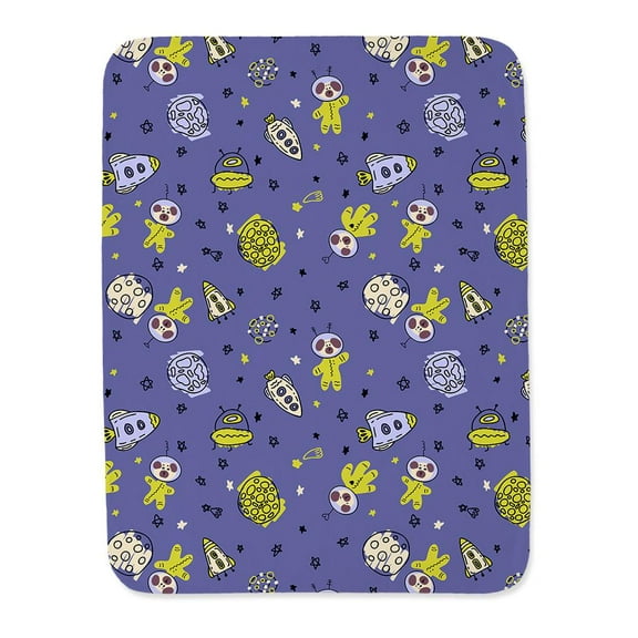 Space Dogs Pattern Blanket -Image by Shutterstock,