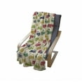 thumbnail image 4 of Cars Soft Flannel Fleece Throw Blanket, Various Vehicles with Curved Edges Vintage Car Designs from Fifties, Cozy Plush for Indoor and Outdoor Use, 70" x 90", Dark Blue Red Fern Green, by Ambesonne, 4 of 6