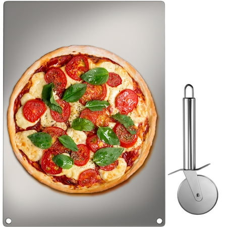 

VEVOR Steel Pizza Stone Baking SteelA36 Steel Pizza Steel 14 x 20 x 0.4