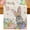 Off White, variant on Happy Easter Table Runner 36 Inches Long for Kitchen Dining, Spring Bunny Colorful Eggs Wooden Grain Dresser Scarf Farmhouse, Dining Table Decorations for Wedding/Parties, 13 x 36 In