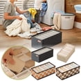thumbnail image 5 of CJiaWei Home Textile Storage Underwear Organizer With 7 Compartments For Closet Bedroom Living Room Fabric Drawer Divider, 5 of 5