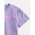 thumbnail image 3 of Weekend Academy Clueless Girls Graphic Tee with Short Sleeves, Sizes 4-18, 3 of 3