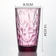 thumbnail image 2 of Vasos reutilizables de plástico acrílico para beber, vasos para agua de 20 oz en colores en tonos joya | Vasos sin BPA, aptos para lavavajillas en rejilla superior, 2 of 5