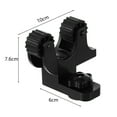 thumbnail image 5 of harmtty Paddle Fixing Bracket Strong Load-bearing Anti-scratch Adjustable Anti-slip Fixed Oars Canoe Kayak Track Bracket Water Sports,Black, 5 of 7