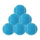 thumbnail image 3 of 6 pelotas de tenis de 6,4 cm de diámetro, resistentes al desgaste, para jugar en interiores. Azul, 3 of 9