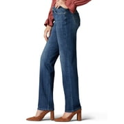 Lee Womens Stretch Relaxed Fit Straight Leg Jean
