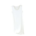 thumbnail image 2 of PNTUTB Summer Women's Casual Solid Color Round Neck Loose Sleeveless Tank Style Loungewear Nightdress, 2 of 6