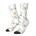 thumbnail image 1 of Fotbe Cartoon House Calcetas Largas con Estampado para Hombre y Mujer – Calcetas de Compresión Transpirables y Elásticas, Viajar y Uso Diario Talla 5-11, 1 of 6