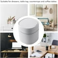 thumbnail image 3 of Elegant Mini Desktop Can - Efficiently Organizes Clutter for Home Kitchen Desk Features Lid for Clean Living Environment, 3 of 5