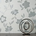 thumbnail image 2 of Fine Decor Larson Grey Floral Wallpaper, 2 of 4