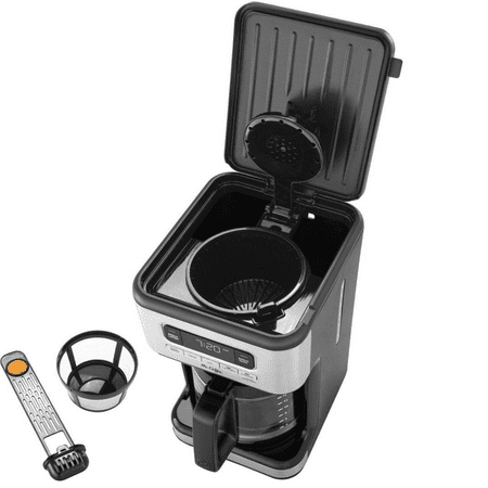 Mr. Coffee - 14-Cup Coffee Maker with Reusable Filter and Advanced Water Filtration - Black