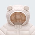 thumbnail image 3 of fatyb Toddler Winter Coat Baby Boys Girls Hooded Lightweight Quilted Jacket Full Zip Puffer Coat Outerwear, 3 of 5