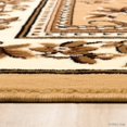 thumbnail image 7 of Allstar Brown Woven High Quality Rug. Traditional. Persian. Flower. Western. Design Area Rug (5' 2" x 7' 1"), 7 of 7