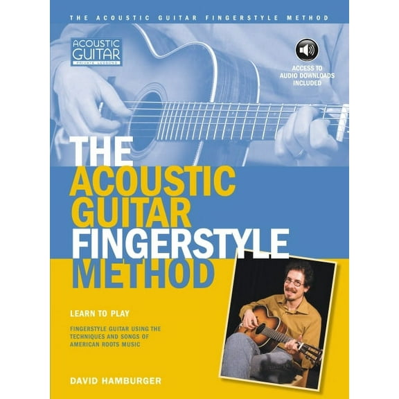 Acoustic Guitar Fingerstyle Method Book with Online Audio, (Paperback)