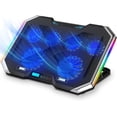thumbnail image 1 of Laptop Cooling Pad with 6 Quiet Fans, Laptop Cooler Adjustable, 1 of 5