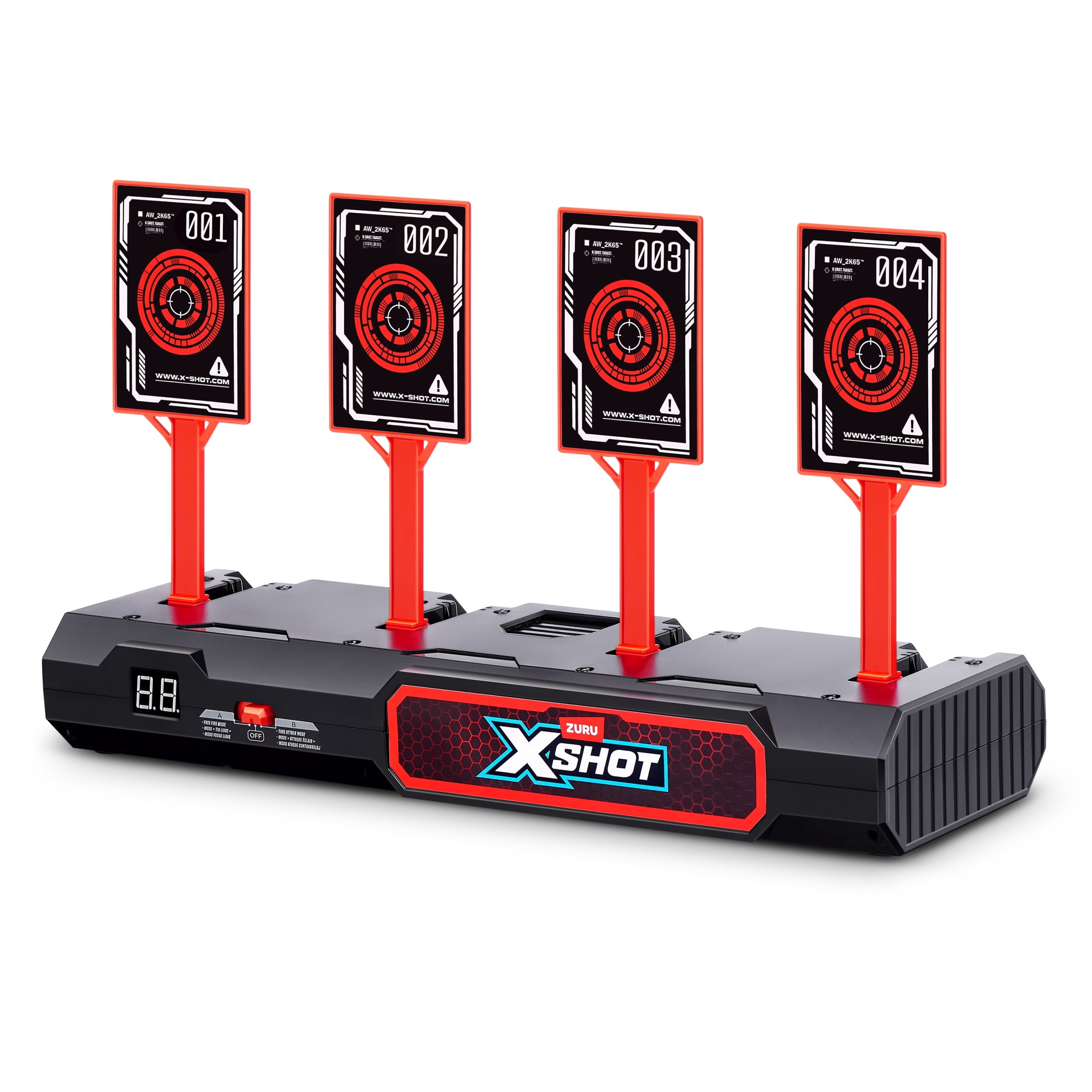 XSHOT Electronic Target by ZURU Portable Interactive Blaster System with Auto Reset and Dynamic Sound for Ages 8+