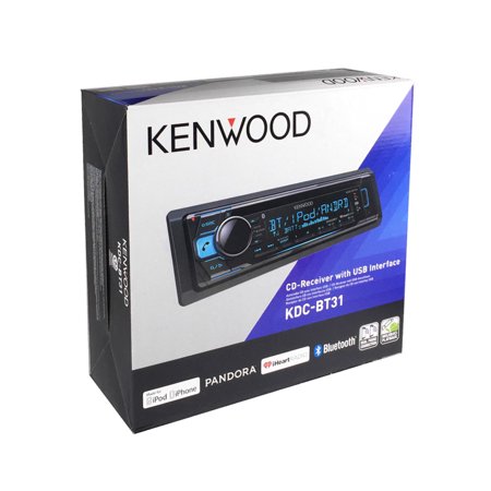 Kenwood KDC-BT31 Single DIN  In-Dash CD/AM/FM Car Stereo Receiver w/