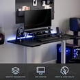 thumbnail image 6 of Fenge Monitor Stand, 2 Tiers Monitor Stands Riser, 23.6 Inch Computer Monitor Riser with Storage Organizer, 6 of 8