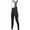 057-Black, variant on Qualidyne Cycling Bib Tights Women with Pockets 4D Padded Breathable Quick Dry Bib Tights, Bike Pants Mesh Straps with Ankle Zippers