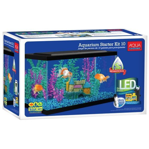 Aqua Culture 10-Gallon Aquarium Starter 