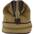 thumbnail image 2 of ZeppelinProducts CLE-BTX1-KHK Clemson Toiletry Bag Waxed Canvas- 12 x 7 x 7, 2 of 6