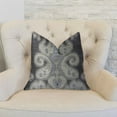 thumbnail image 2 of Plutus 20" x 30" Social Butterfly Luxury Throw Pillow in Brown Shades, 2 of 3