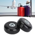 thumbnail image 1 of 2Pcs Universelle Roulettes Pivotantes en Caoutchouc Kit de Réparation pour Valises de Bagages, Matériau en Caoutchouc PU Durable, Rotation de 360 Degrés, 1 of 8