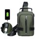 thumbnail image 4 of Bolsa impermeable con puerto de carga - Mochila ligera cruzada para el pecho para senderismo, viajes y uso diario, 4 of 6