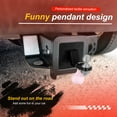 thumbnail image 6 of FUYGRCJ Funny Trailer Hitch Cover Novelty Trailer Hook Cover with Tiny Nuts Waterproof Plastic Towing Hitch Covers Personalized Trailer Hitch Covers Prank Gift Trucks Accessories for Truck, 6 of 11