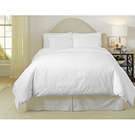 pointehaven solid 500-thread count cotton sateen 3-pc. duvet cover set - king