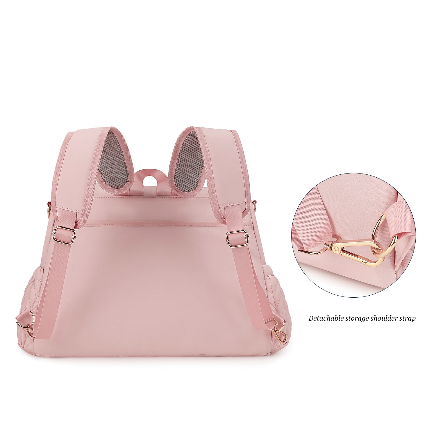 SPEKSEE Diaper Bag Backpack - Lightweight & Stylish, Travel Essentials Tote with Changing Pad, Insulated Pocket - Baby Diaper Backpack for Mom, Maternity