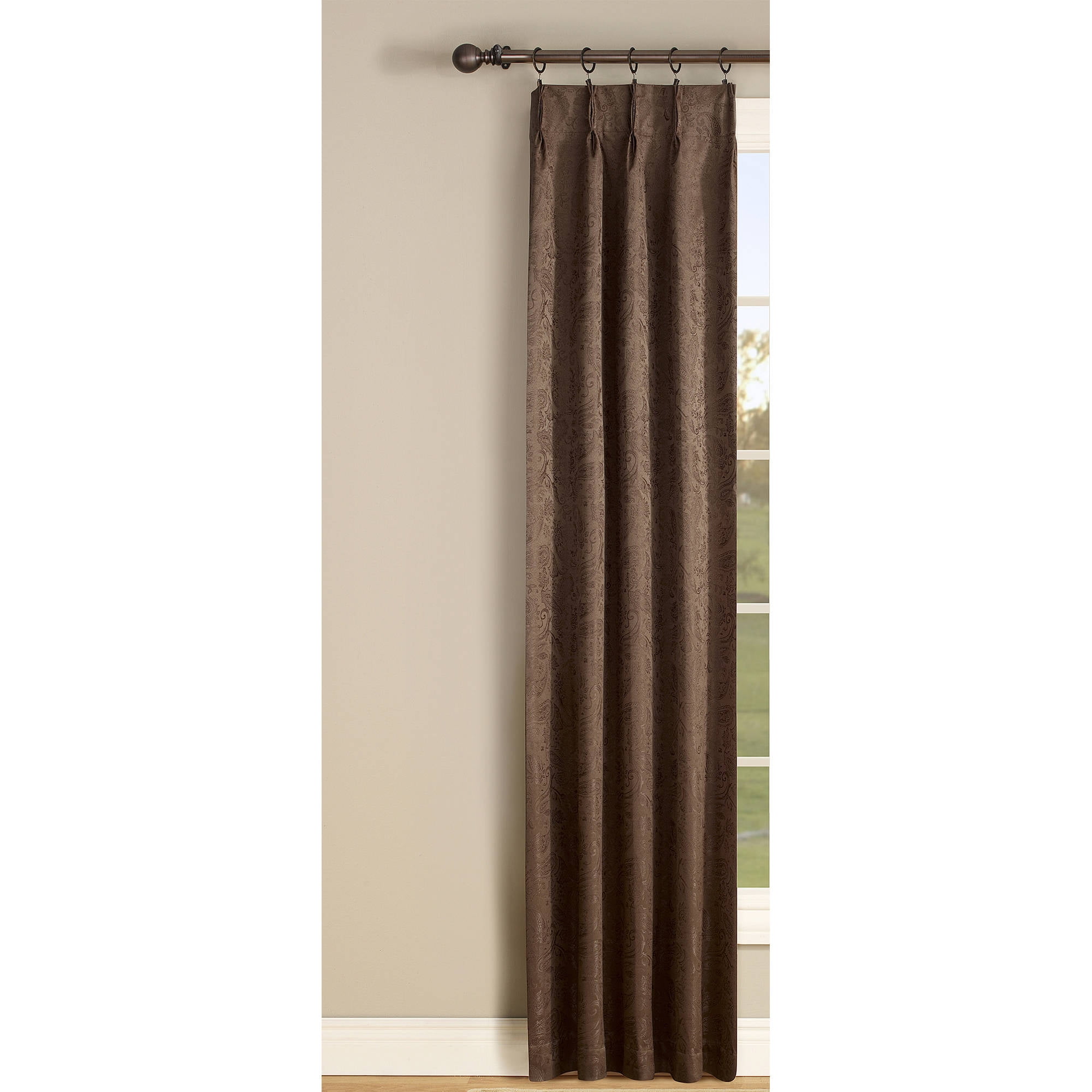 Gabrielle Pinch Pleated Energy Efficient Patio Panel Gabrielle Pinch Pleated Energy