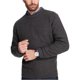 thumbnail image 1 of Suéter resistente a la intemperie con textura vintage para hombre, gris, XX-Large, 1 of 1