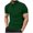 Green, variant on WREESH Men's Casual T-Shirt Short Sleeve Solid Color Top and Stylish Top for Everyday Wear Wine