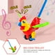 thumbnail image 5 of Carrito de bebé para empujar, juguetes, andador de bebé con dibujos animados divertidos, andador de aprendizaje para empujar y tirar, 5 of 6