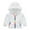 White, variant on KYAIGUO 4-12Y Kids Boys Summer Sunscreen Coats Outwears Toddler Girls Sun Protection Zip Front Hoodie Jacket, Upf 50 Cooling T-Shirts UV SPF Lightweight Rainbow Blouse Tops for Running Fishing Hiking