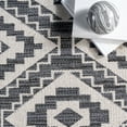 thumbnail image 6 of nuLOOM Thea Geometric Global Cotton Area Rug, 3' x 5', Gray, 6 of 9