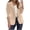 Beige, variant on Yuanlook Women's Summer Casual Blazer, Wrinkle Resistant Light Loose Roll Sleeve Woven Jacket S-XXL,Tops