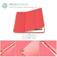 thumbnail image 3 of DuraSafe Case for iPad PRO 10.5 inch 2017 [ A1701 A1709 ] Tri Fold Smart Cover with Translucent Back, Auto Sleep/Wake - Red, 3 of 12
