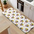 thumbnail image 5 of White Cow Head Hat Pattern Kitchen Rug Mat,Kitchen Runner Rugs Non Skid Washable,Decorative Kitchen Floor Mats for Kitchen,Sink,Laundry,17"x47.2", 5 of 7