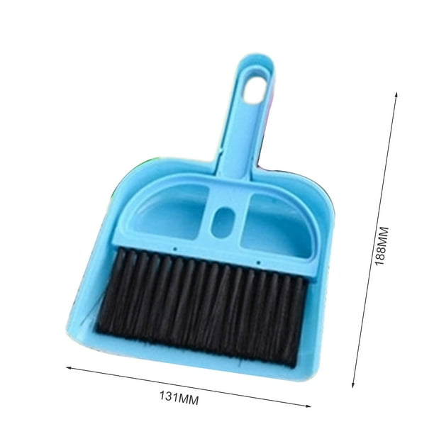 Visland Small Dustpan and Brush Set, Whisk Broom and Dust Pans, Mini Hand Broom and Dustpan