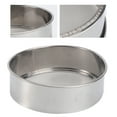 thumbnail image 4 of Colador de harina de malla fina de cocina, tamiz de harina de plata de acero inoxidable, tamiz de tamiz, filtro de azúcar en polvo para hornear pasteles, 4 of 5